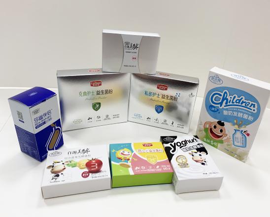 新华保健品包装盒、益生菌包装盒、酵素菌包装盒